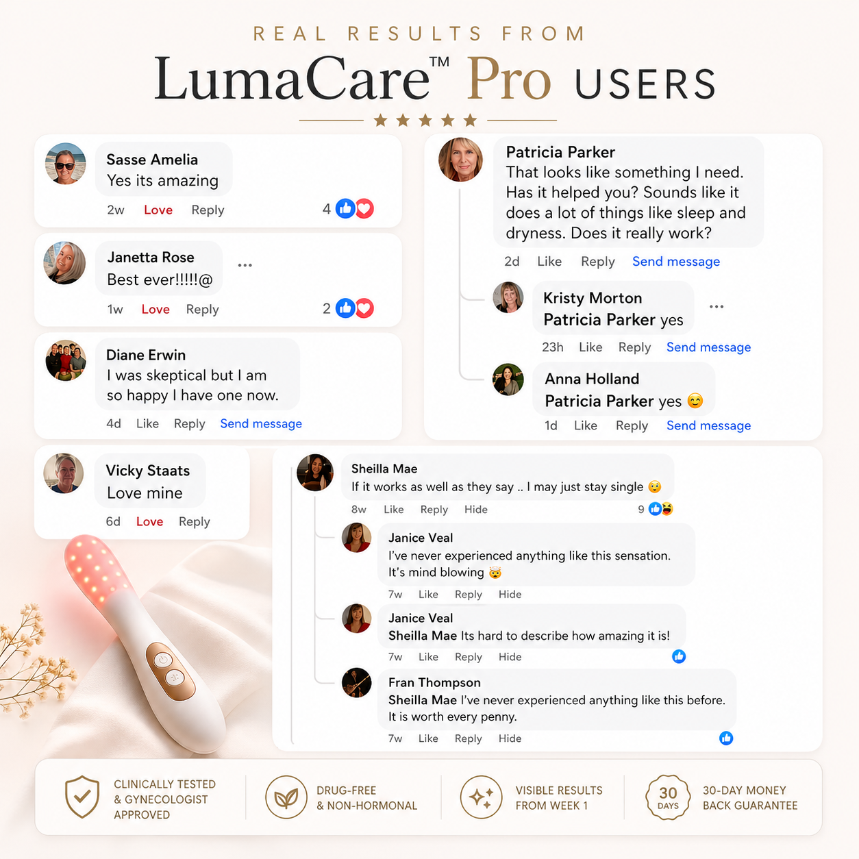 Amara LumaCare® Trousse Complète Soulagement