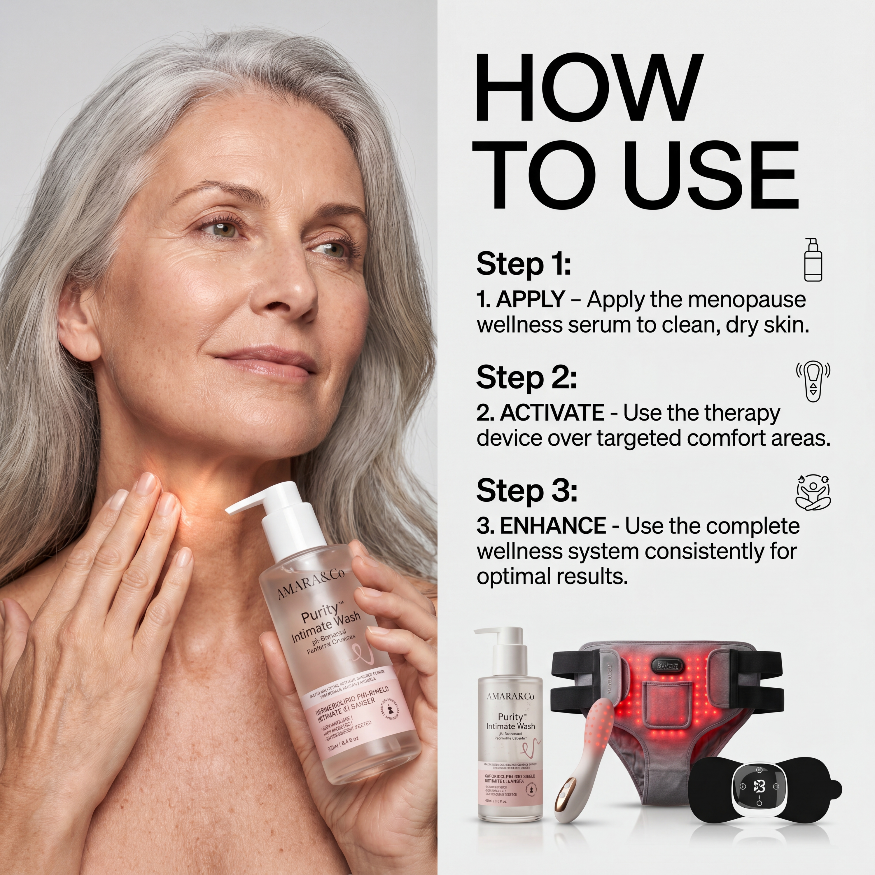 Amara LumaCare® Complete Relief Set